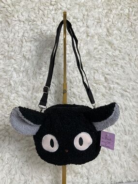 NOVELTY BLACK KITTY CAT PURSE~BRAND NEW!